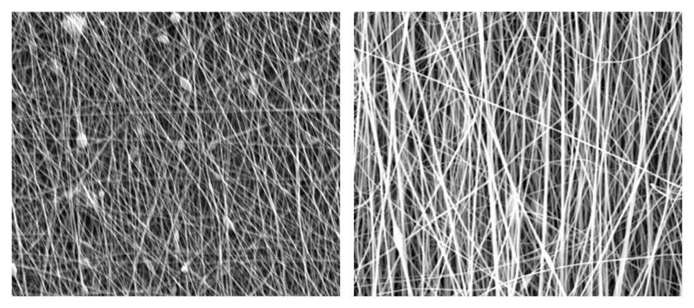 Electrospinning with air shield Electrospinning with air shield
