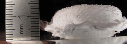 Nanofibrous 3D block