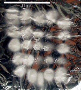 dispersed fiber deposit