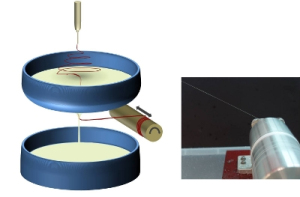 Continous nanofibrous yarn